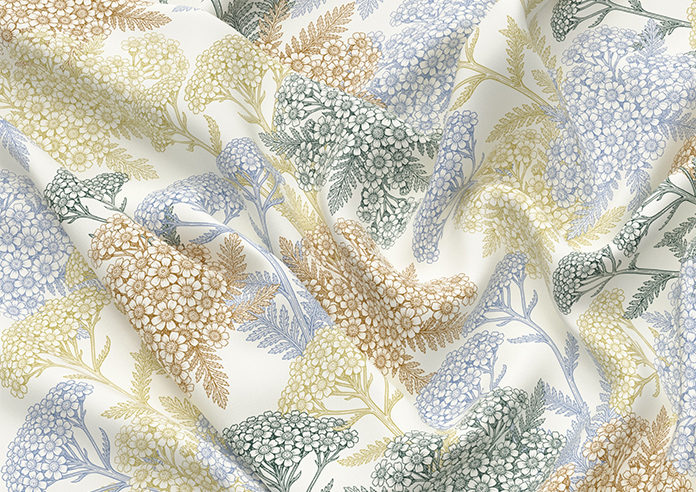 Yarrow, Chartreuse - Roman Blind - Image 4